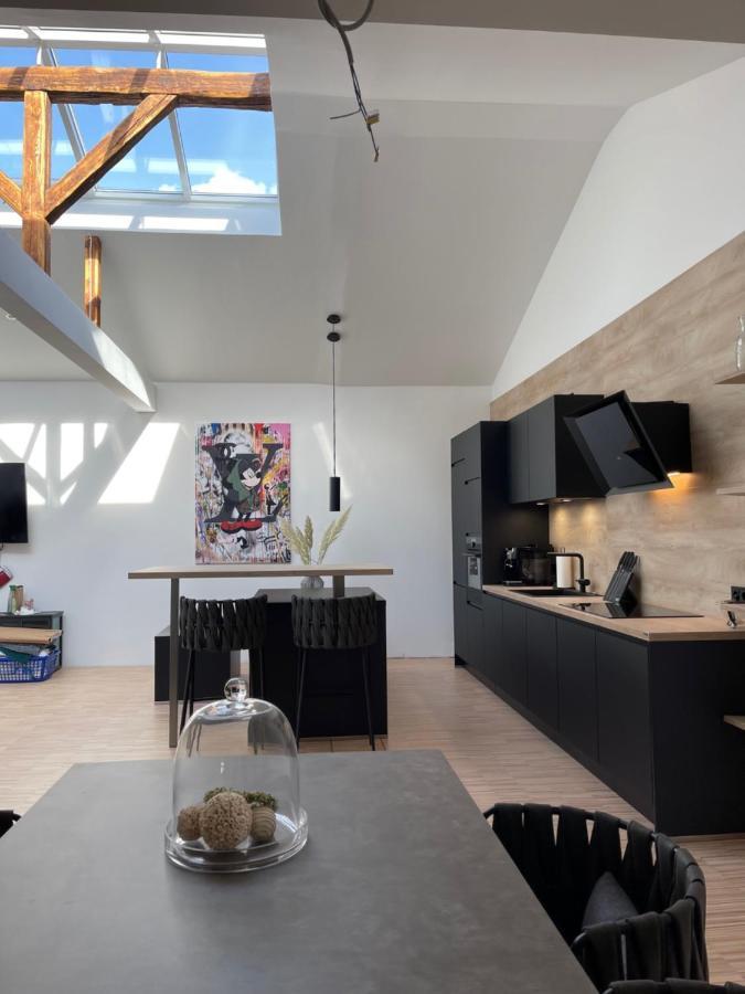 Lichtdurchflutetes Design - Appartement Guetersloh - 90 Qm Bagian luar foto