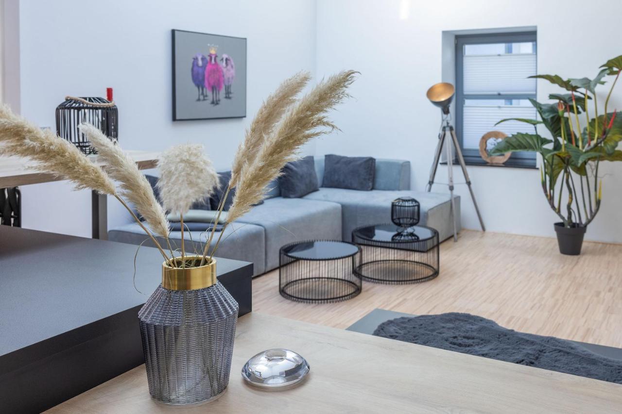 Lichtdurchflutetes Design - Appartement Guetersloh - 90 Qm Bagian luar foto