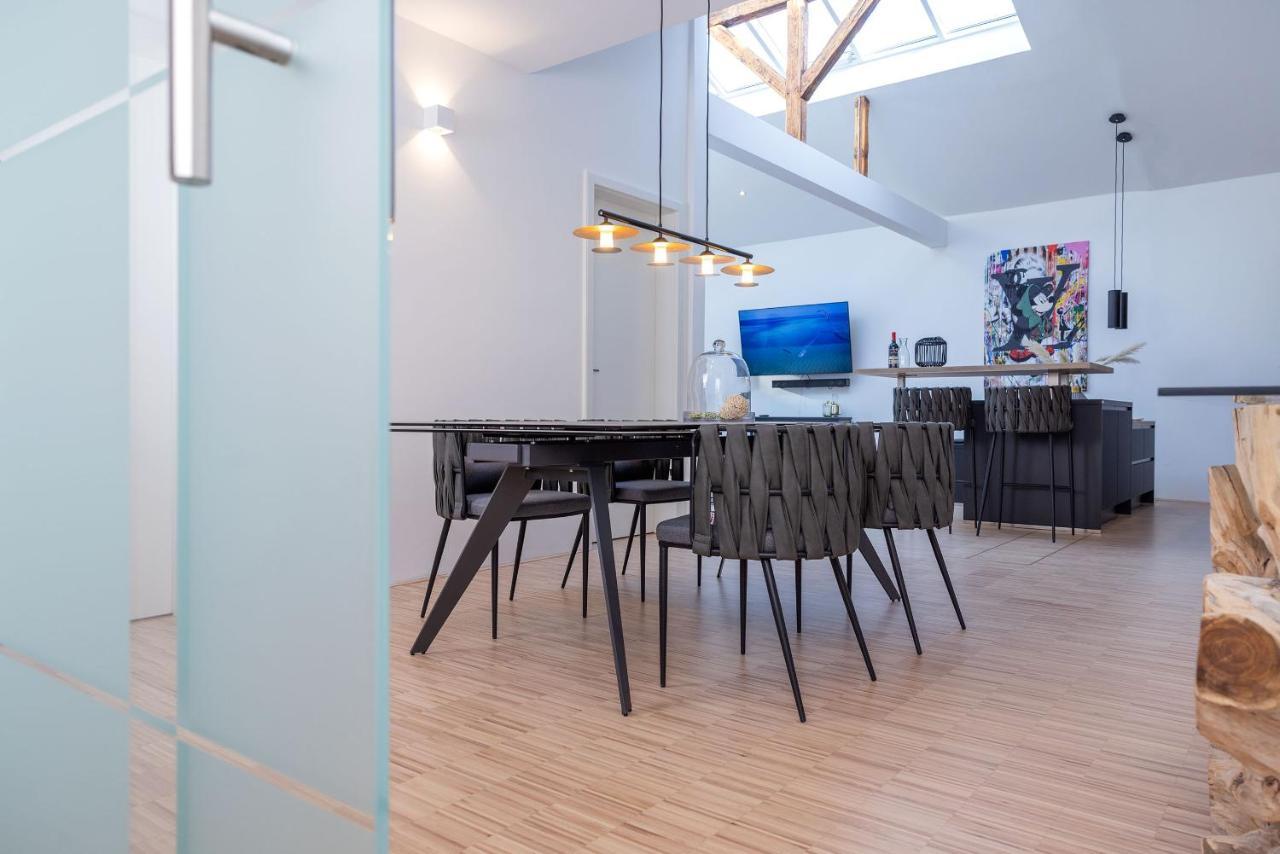 Lichtdurchflutetes Design - Appartement Guetersloh - 90 Qm Bagian luar foto